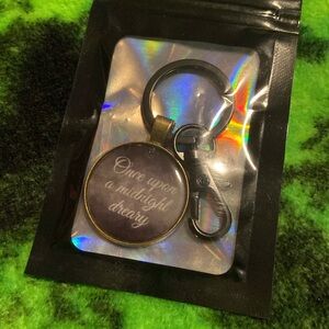 SOLD* Edgar Allan Poe Keychain